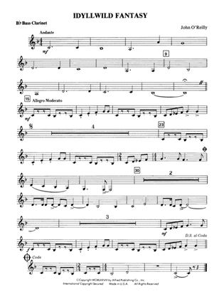 Idyllwild Fantasy: B-flat Bass Clarinet