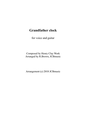 Grandfather Clock for voice and guitar