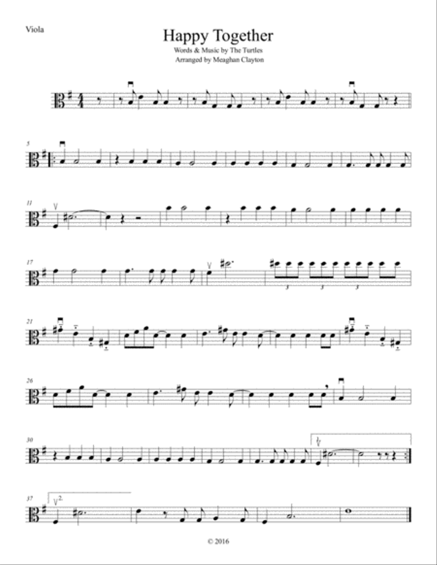 Happy Together String Orchestra scores gallery preview page 3