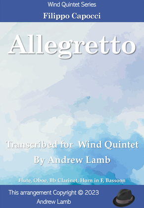 Allegretto (for Wind Quintet) by Filippo Capocci