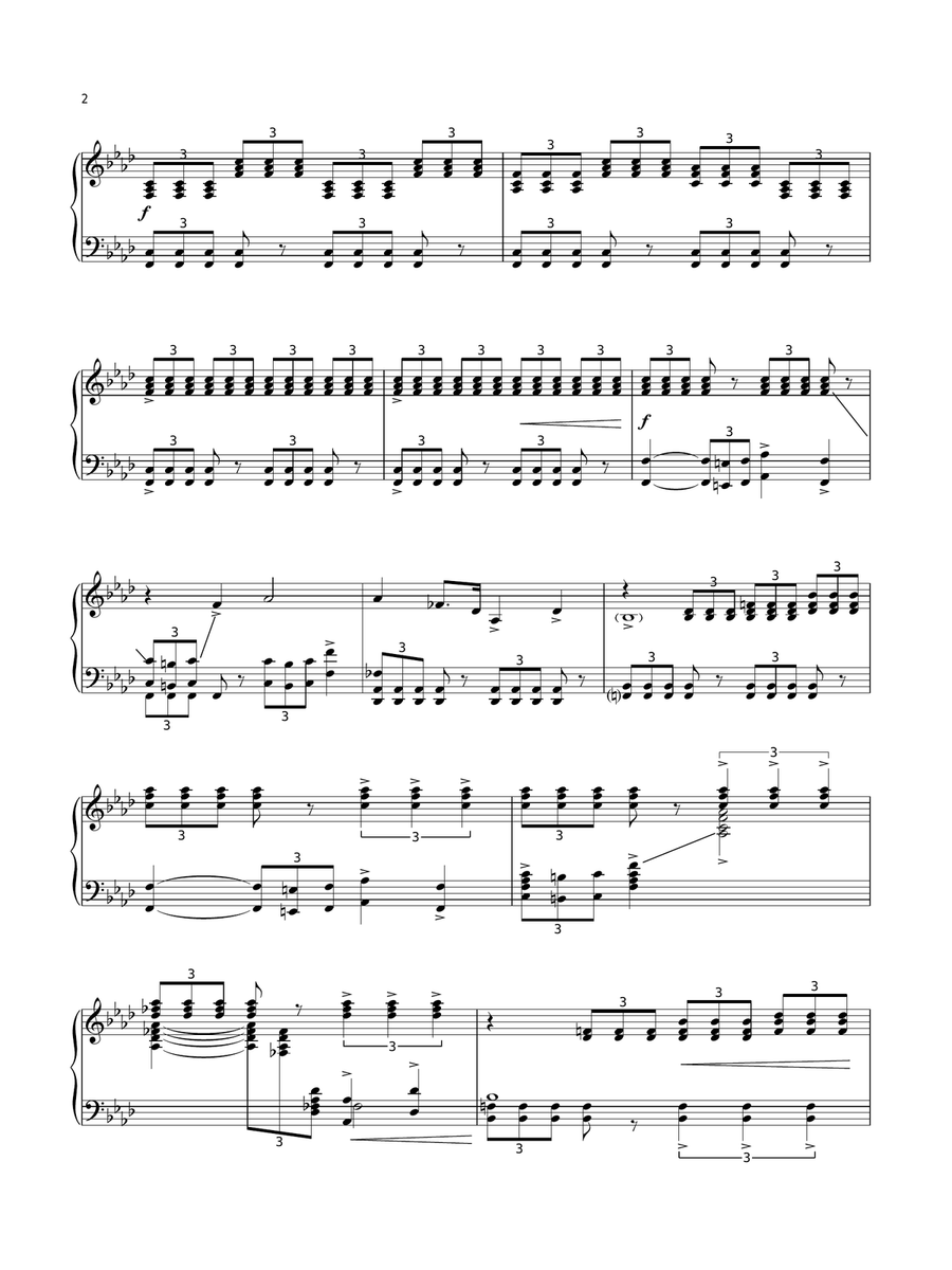 Theme From The Flash Theme From The Flash Piano Solo scores gallery preview page 2