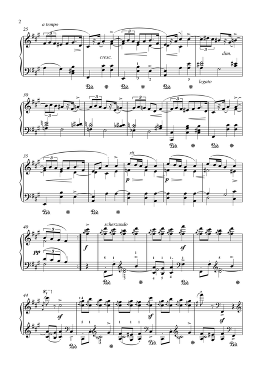 Mazurka in F sharp minor, Op. 6 No. 1