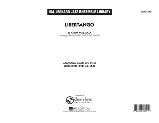 Book cover for Libertango - Conductor Score (Full Score)