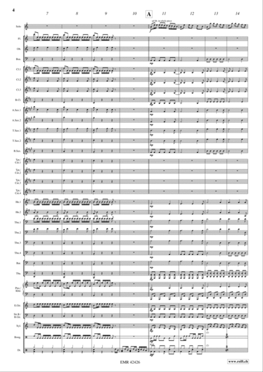 Storm Storm Concert Band scores gallery preview page 4