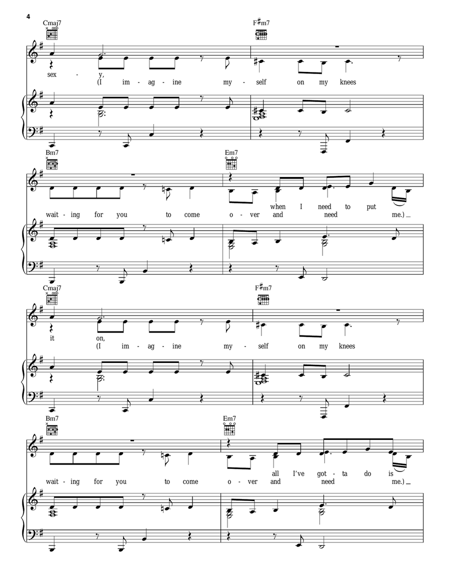 Until Then (I Imagine) Until Then (I Imagine) Piano, Vocal, Guitar scores gallery preview page 4