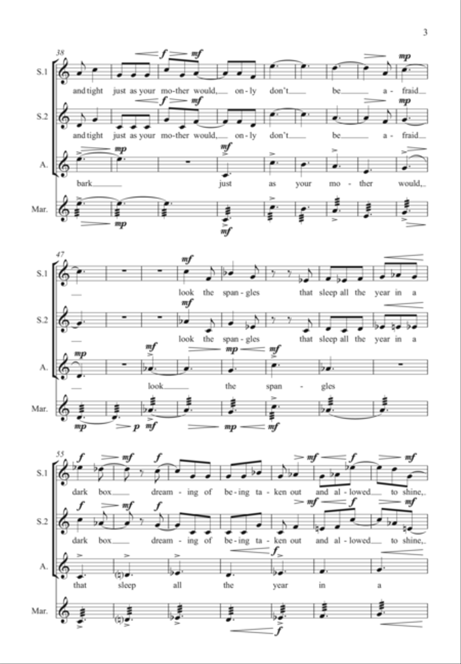 Little Tree Little Tree Choir scores gallery preview page 3