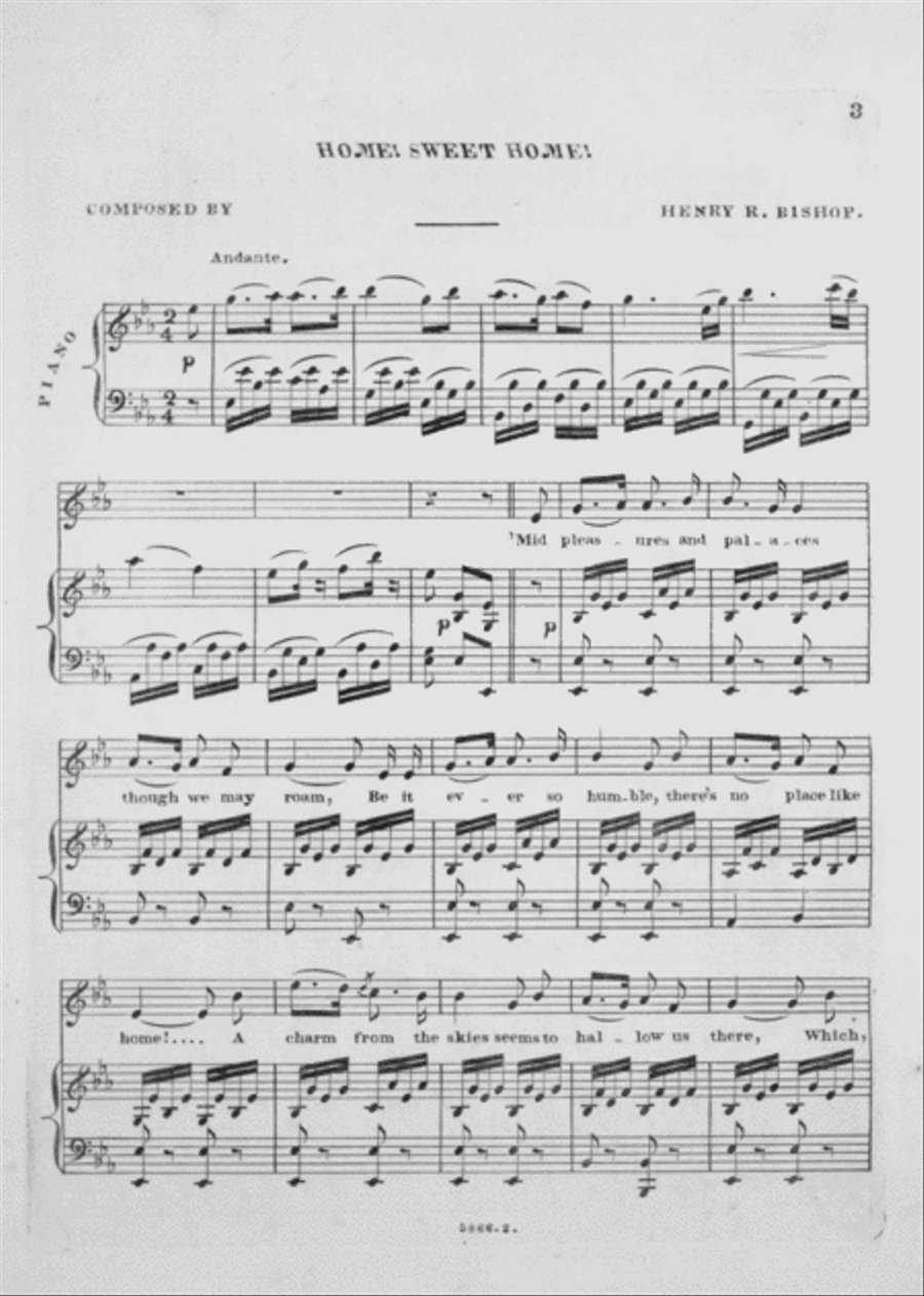 Home! Sweet Home Voice scores gallery preview page 2