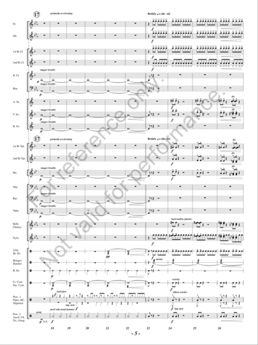 Roller Coaster! Concert Band - Sheet Music page 4