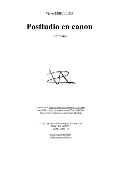 Postludio en canon image number null