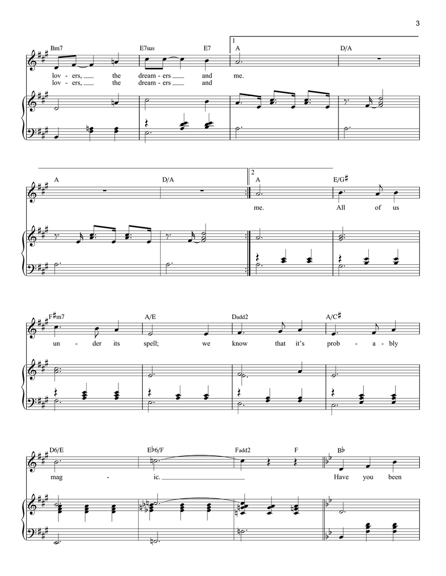 The Rainbow Connection Low Voice scores gallery preview page 3