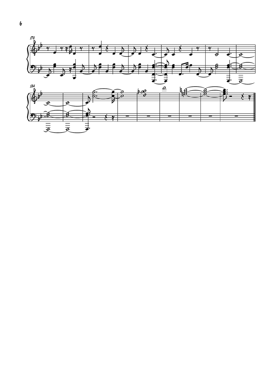 Hey Jude Easy Piano scores gallery preview page 6