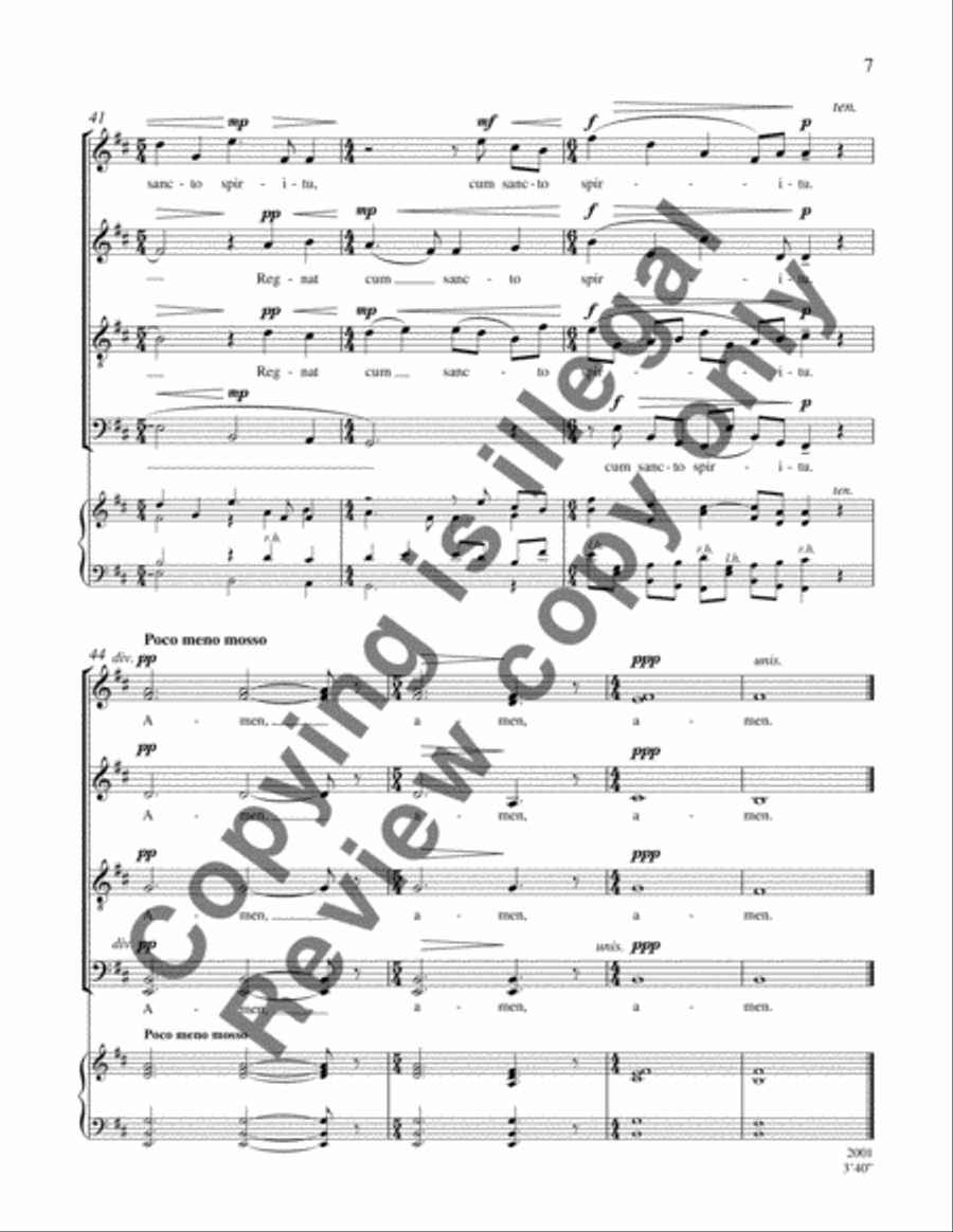 Te lucis ante terminum Divisi scores gallery preview page 5