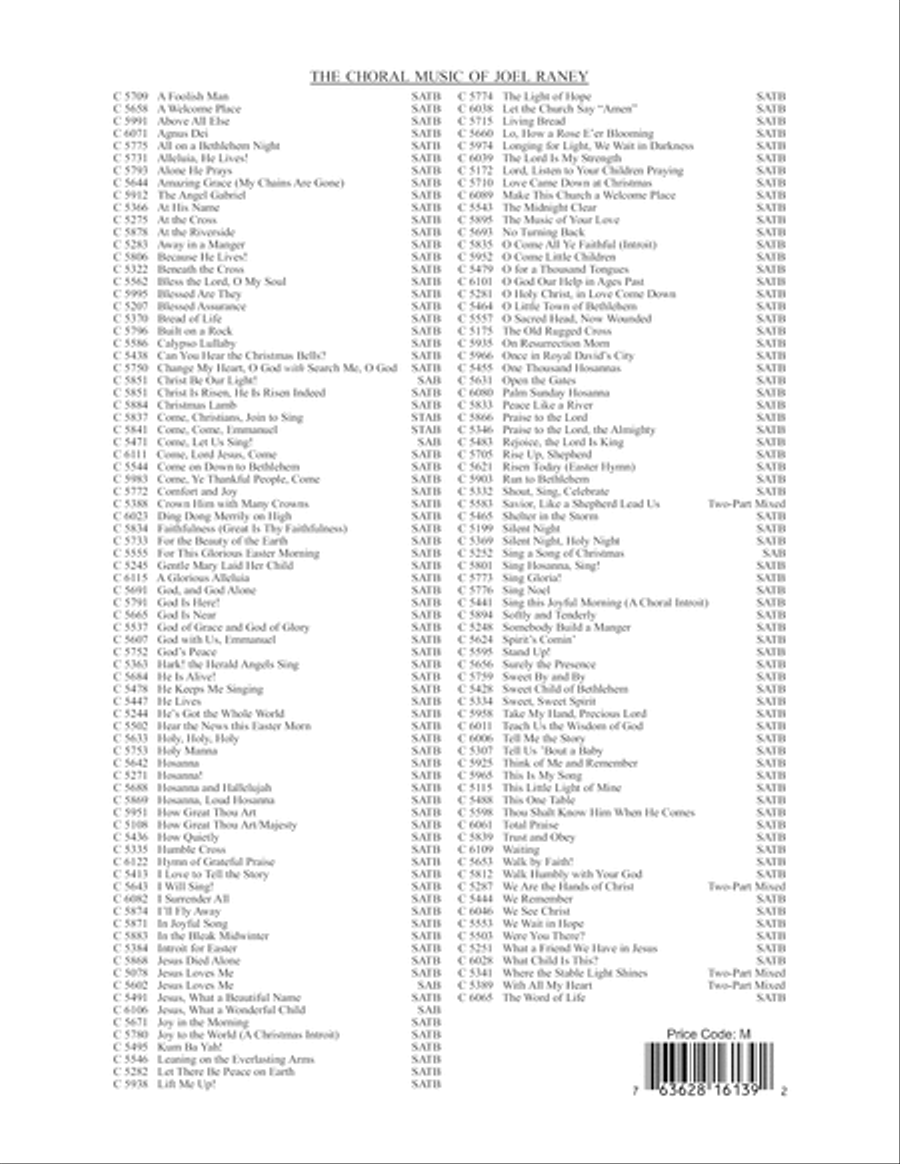Agnus Dei with How Great Thou Art 3-Part scores gallery preview page 12
