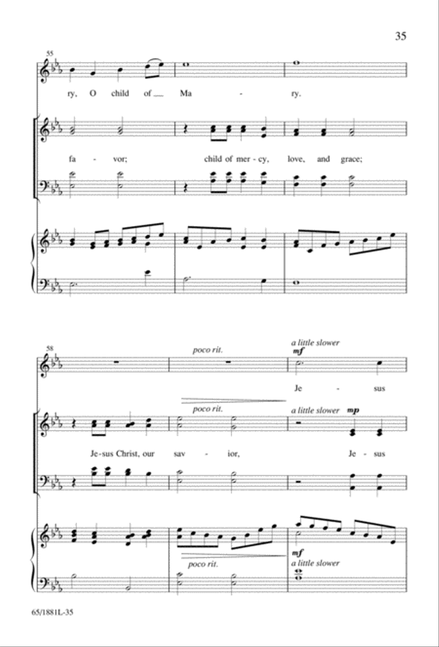 A Very Special Night A Very Special Night Unison Choir scores gallery preview page 37