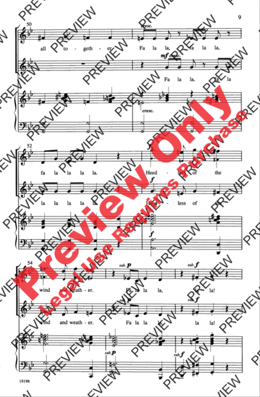 Deck the Nutcracker Hall 2-Part scores gallery preview page 8