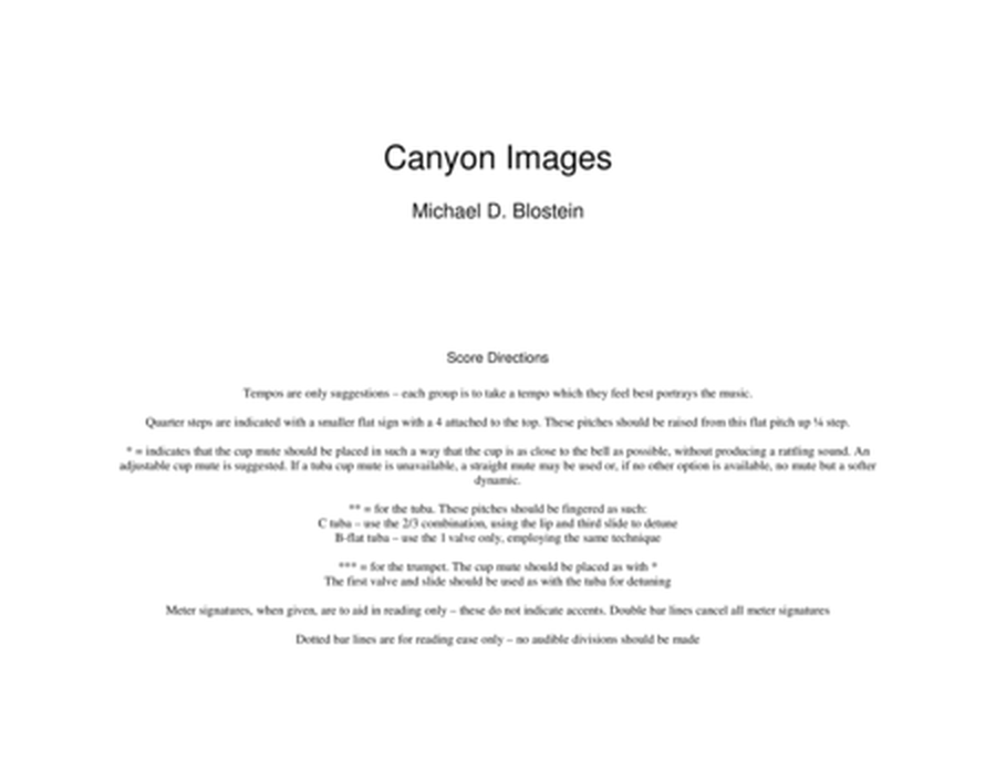 Canyon Images