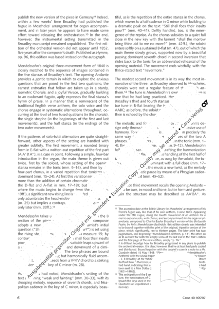 Hymn; Three sacred songs; fugue (Hymne; Drei geistliche Lieder und Fuge) Orchestra scores gallery preview page 7