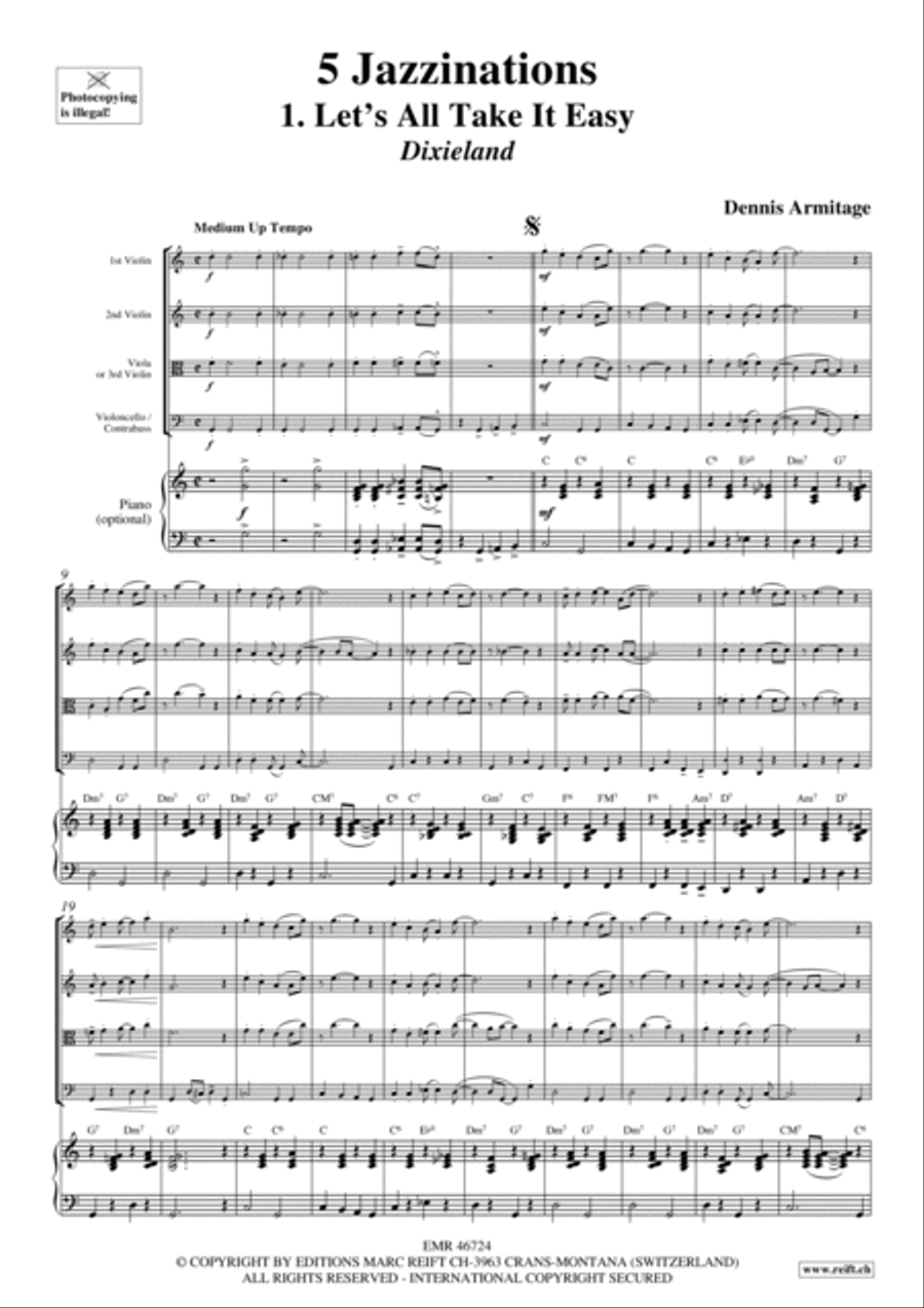 5 Jazzinations Cello scores gallery preview page 2