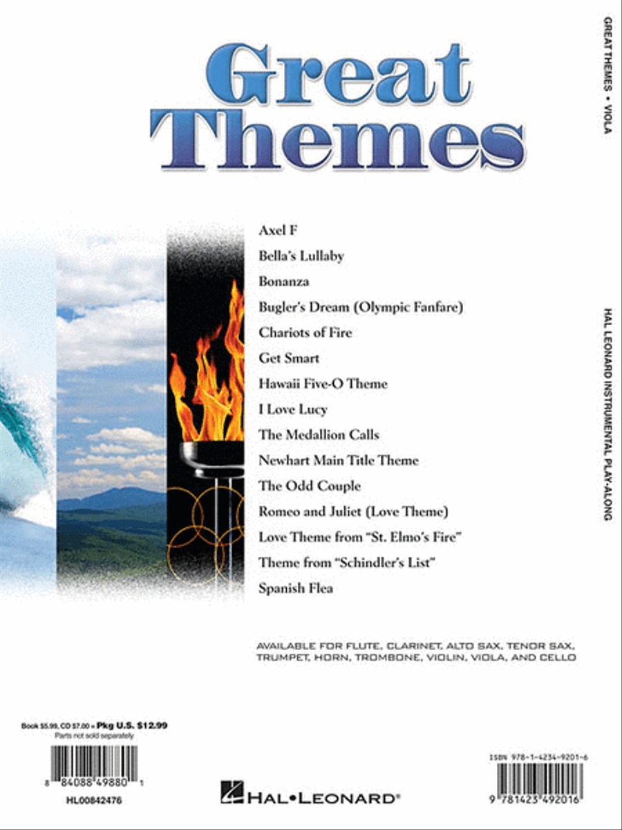 Great Themes Viola scores gallery preview page 2