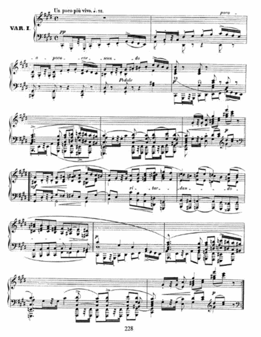 Schumann - Symphonic Etudes Op. 13
