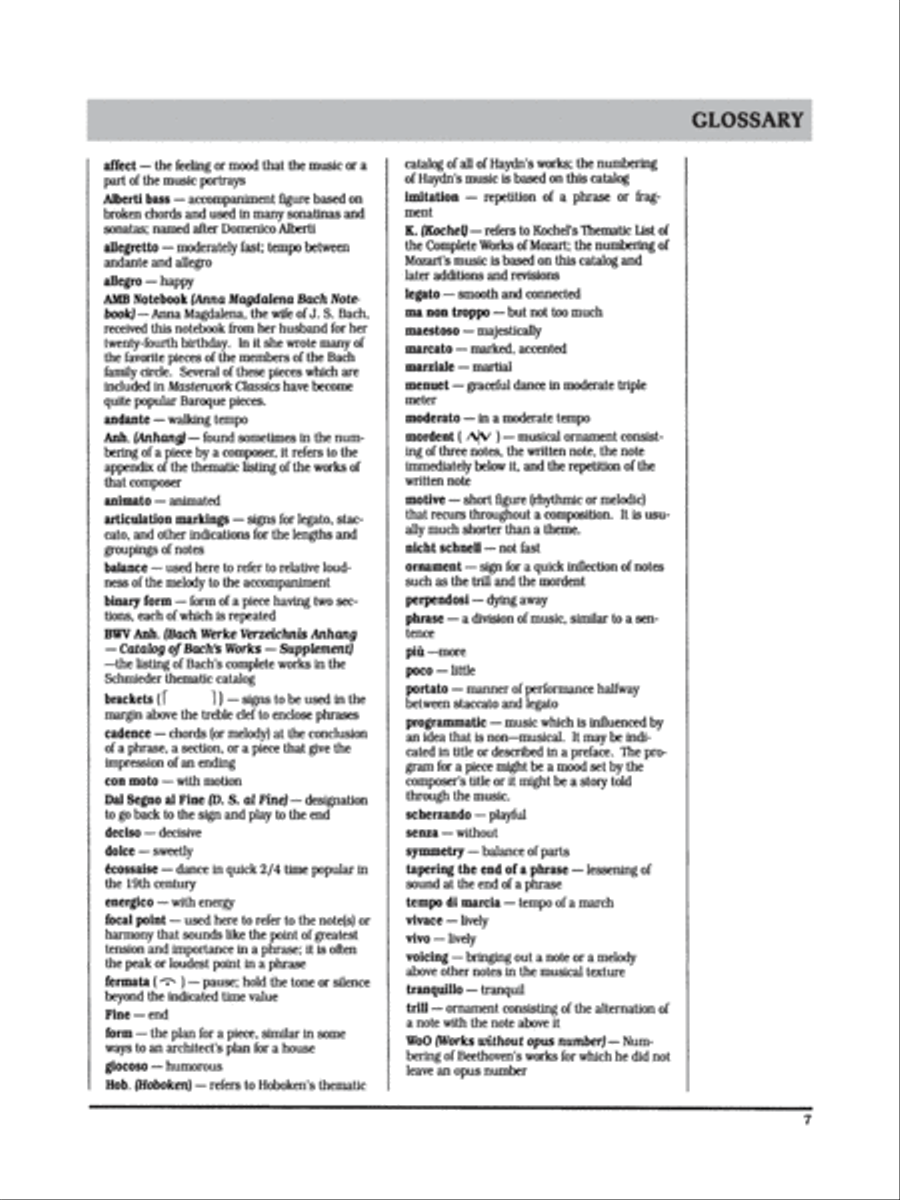Masterwork Practice & Performance Piano Solo scores gallery preview page 6
