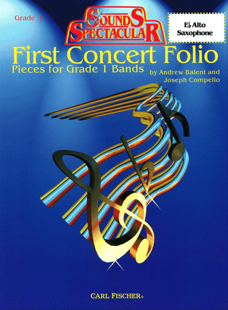 First Concert Folio - Pieces for Grade 1 Bands