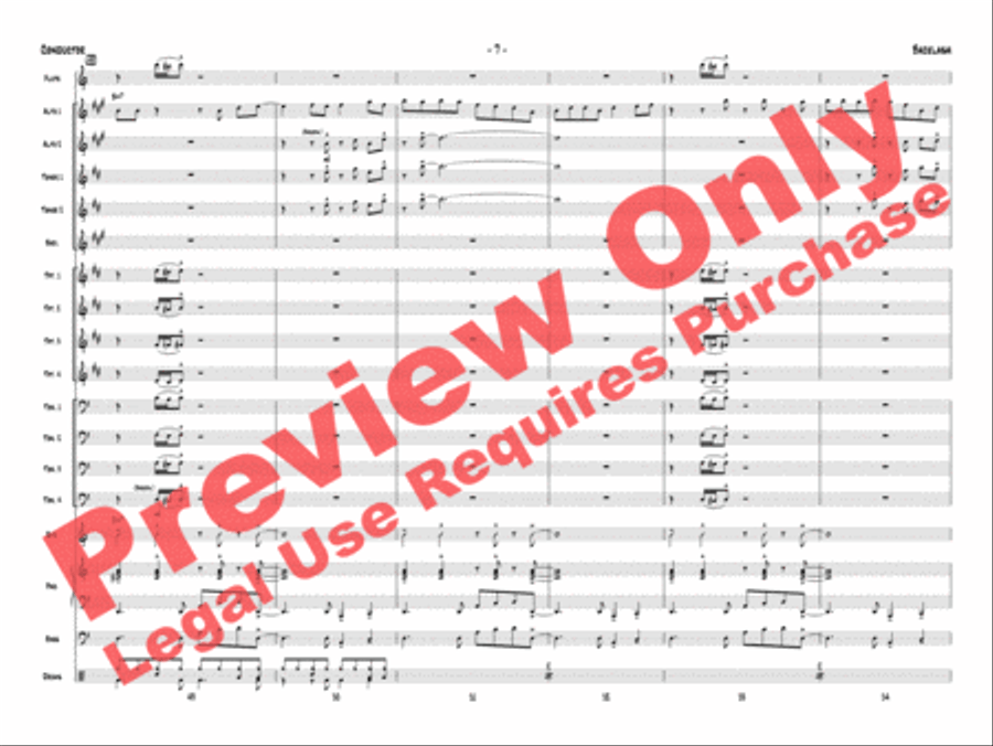 Backlash Jazz Ensemble scores gallery preview page 10