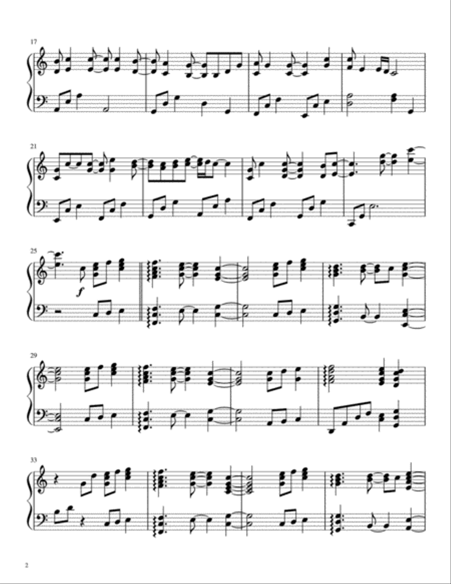 Bless The Broken Road Harp scores gallery preview page 2