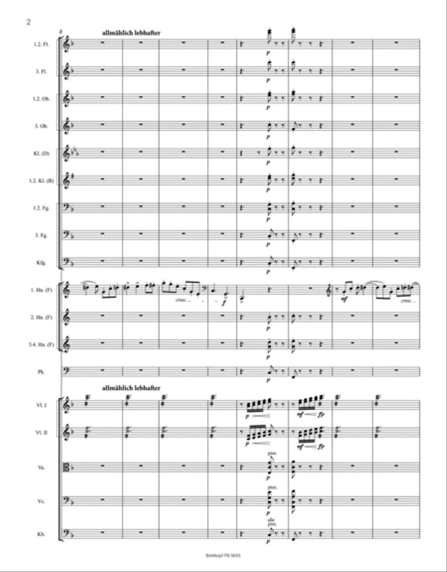 Till Eulenspiegel’s Merry Pranks Op. 28 TrV 171 Orchestra scores gallery preview page 3