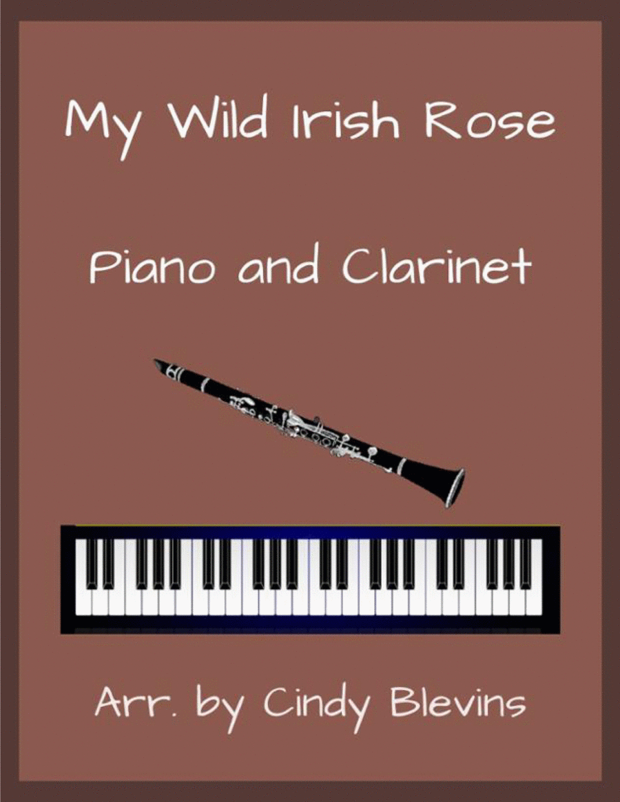 My Wild Irish Rose, for Piano and Clarinet image number null