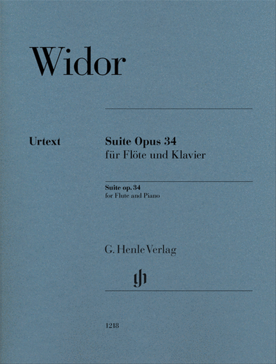Suite, Op. 34 Flute Solo scores gallery preview page 1