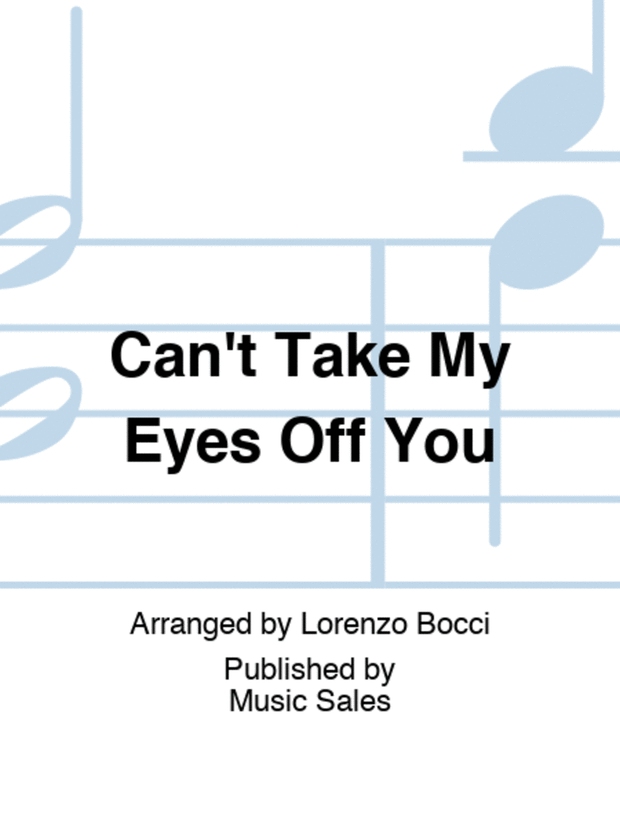 Can't Take My Eyes Off You Brass Band scores gallery preview page 1