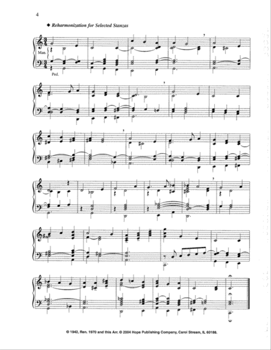 More Creative Ways to Use the Choir, Organ, Handbells and Other Instruments (V-D Choir scores gallery preview page 6
