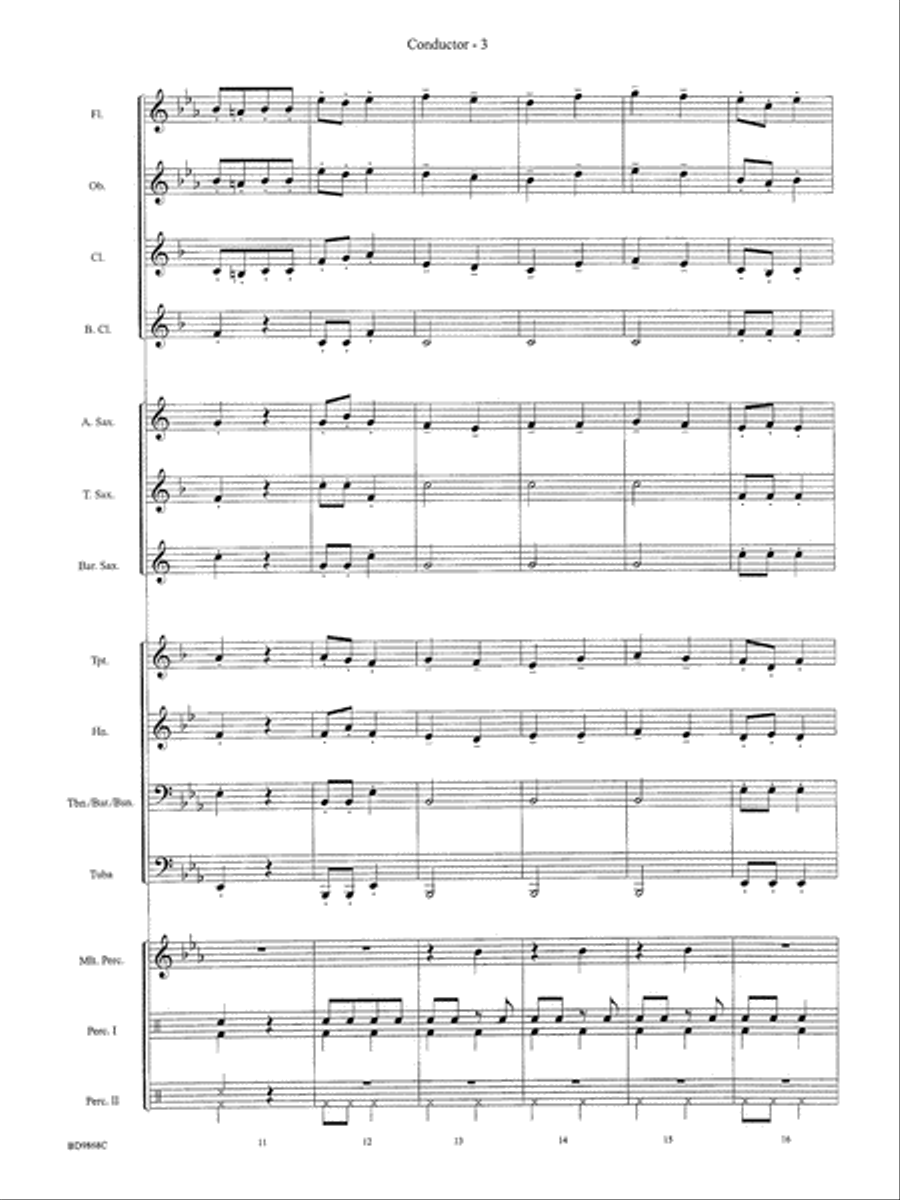 Trepak from The Nutcracker: Score Concert Band scores gallery preview page 5