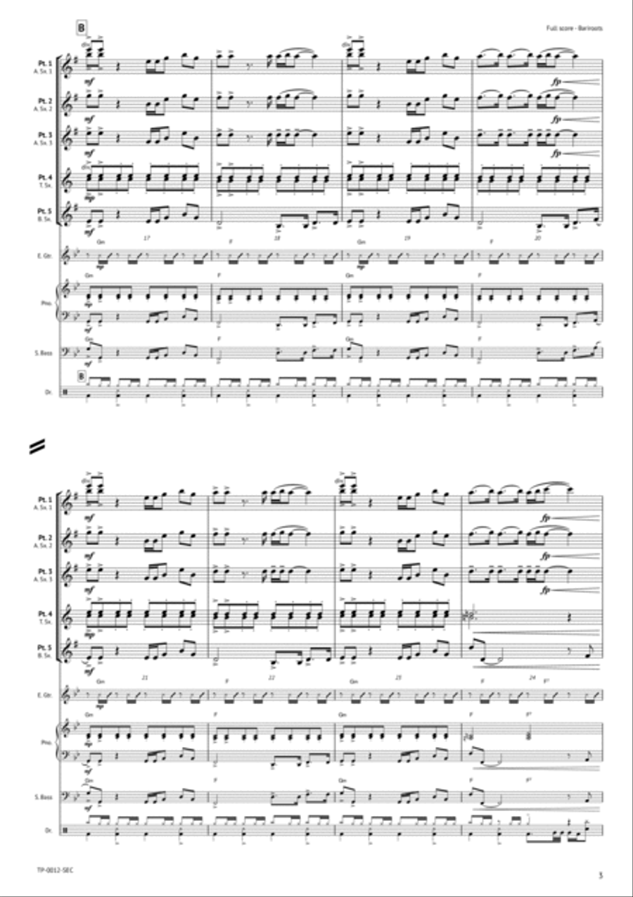 Bariroots Bariroots Woodwind Ensemble scores gallery preview page 4