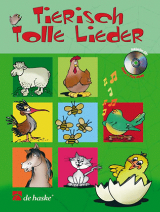 Book cover for Tierisch tolle Lieder