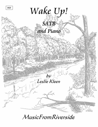 Book cover for Wake Up! for SATB and piano