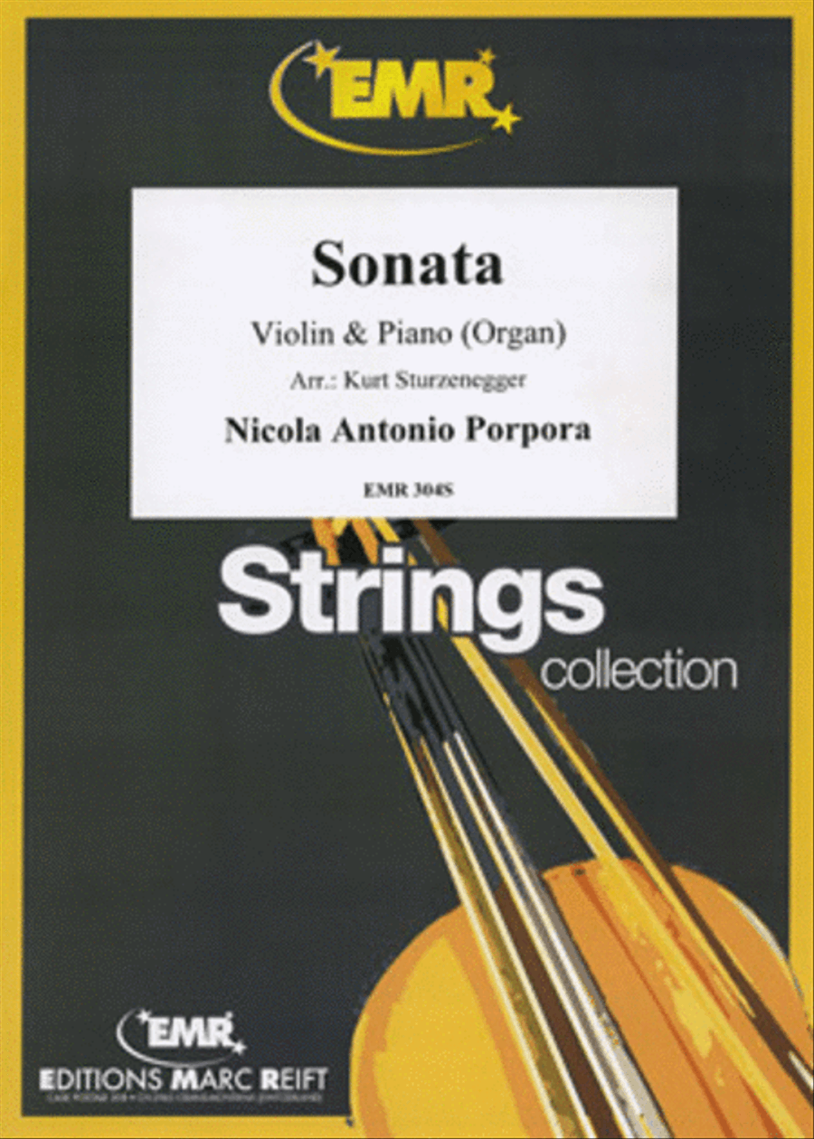 Sonata Violin Solo scores gallery preview page 1