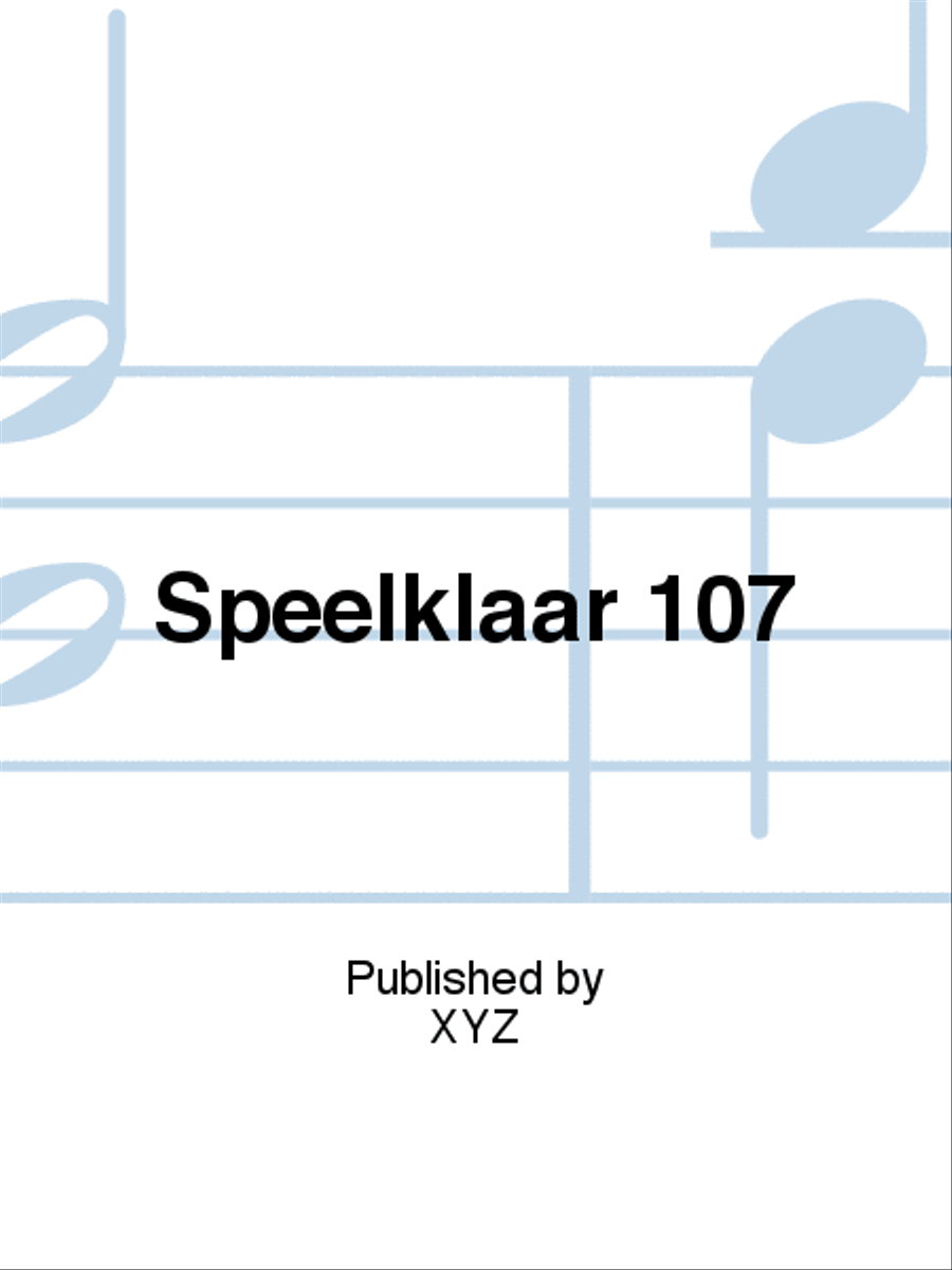 Speelklaar 107 Voice Solo scores gallery preview page 1
