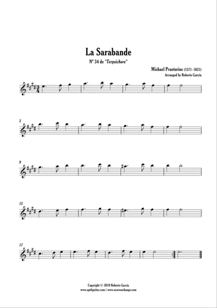 La Sarabande Large Ensemble scores gallery preview page 3