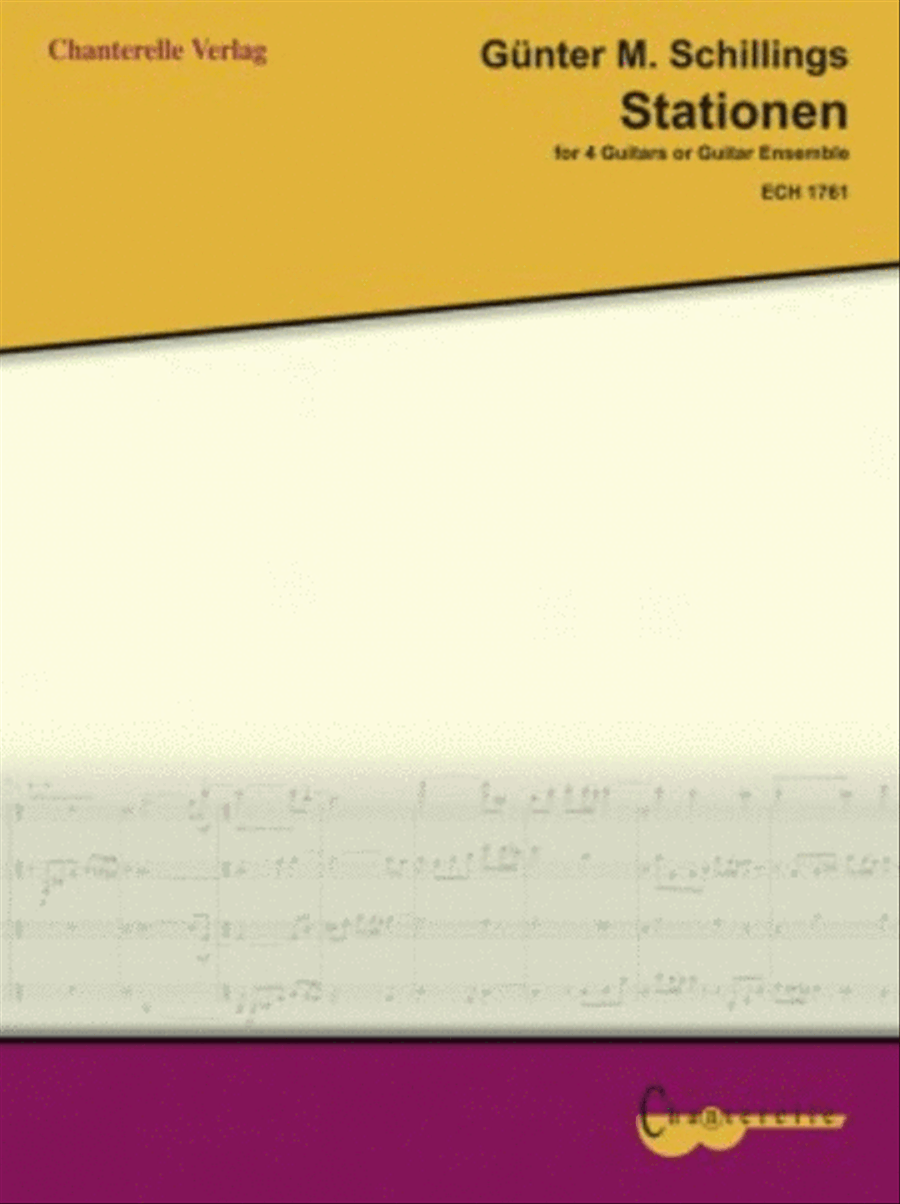 Stationen Guitar Solo scores gallery preview page 1