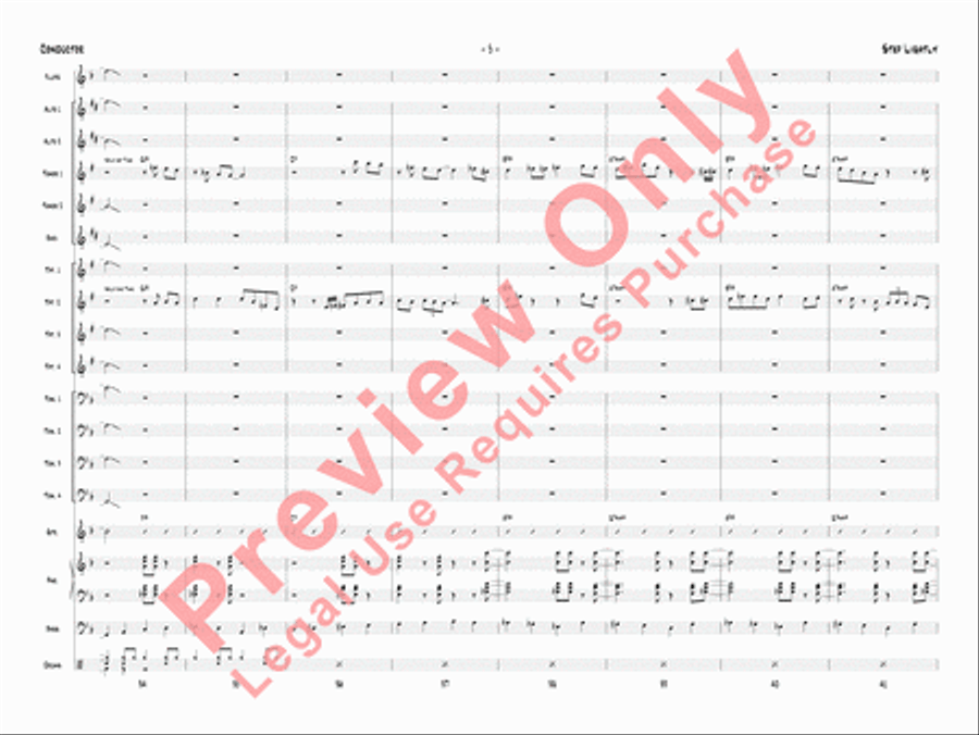 Step Lightly Jazz Ensemble scores gallery preview page 8