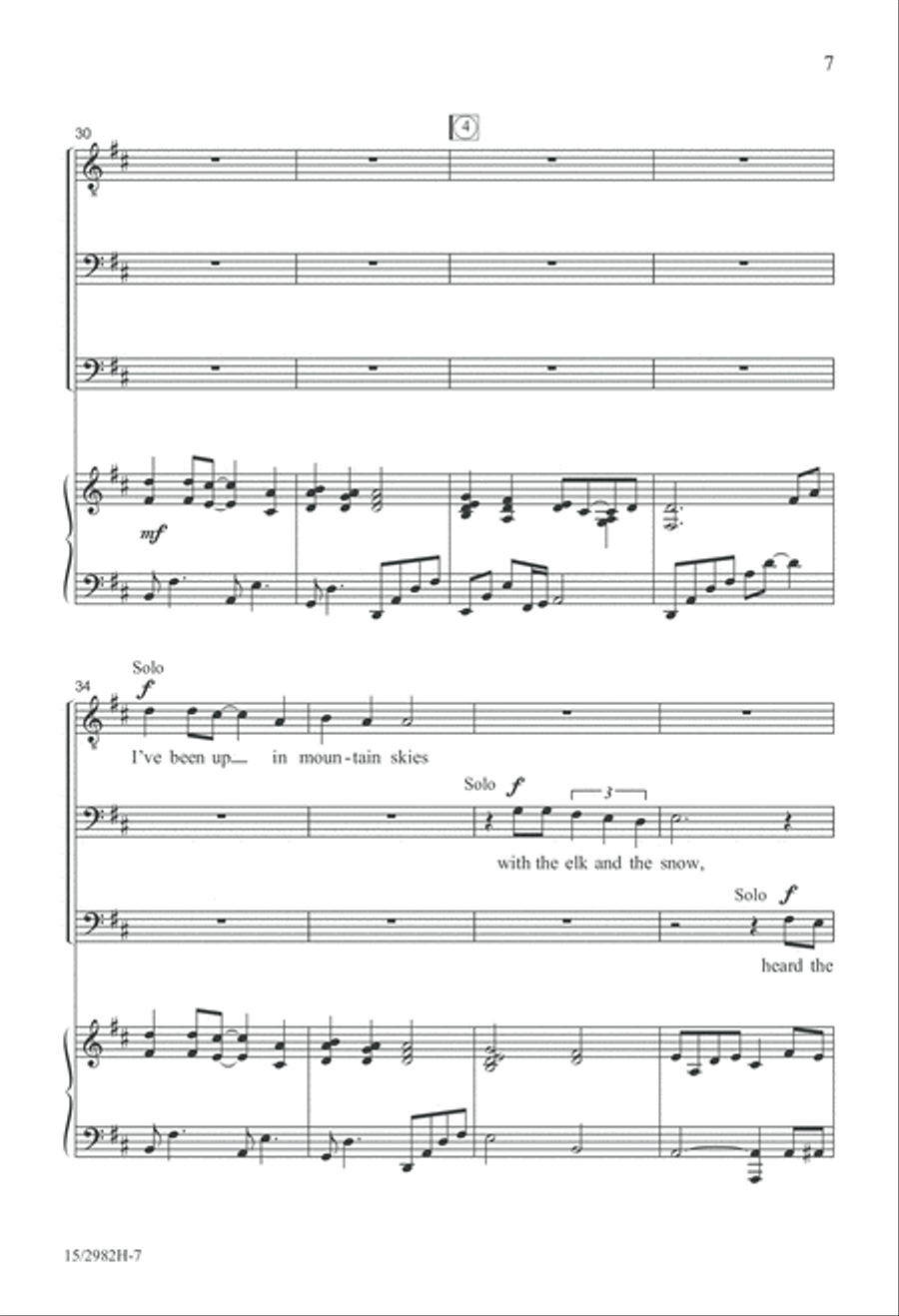 Come in from the Firefly Darkness 3-Part scores gallery preview page 7