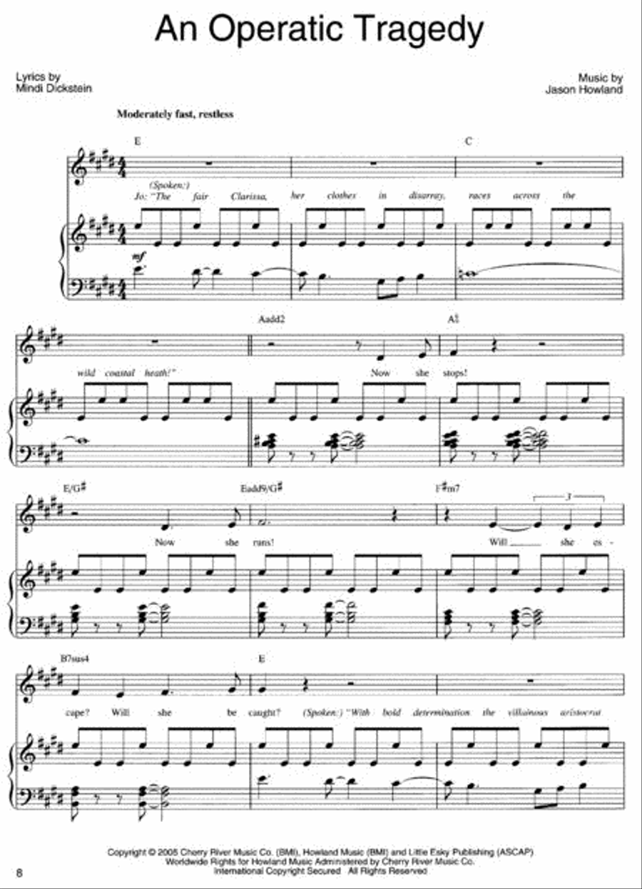 Little Women Piano, Vocal, Guitar scores gallery preview page 2