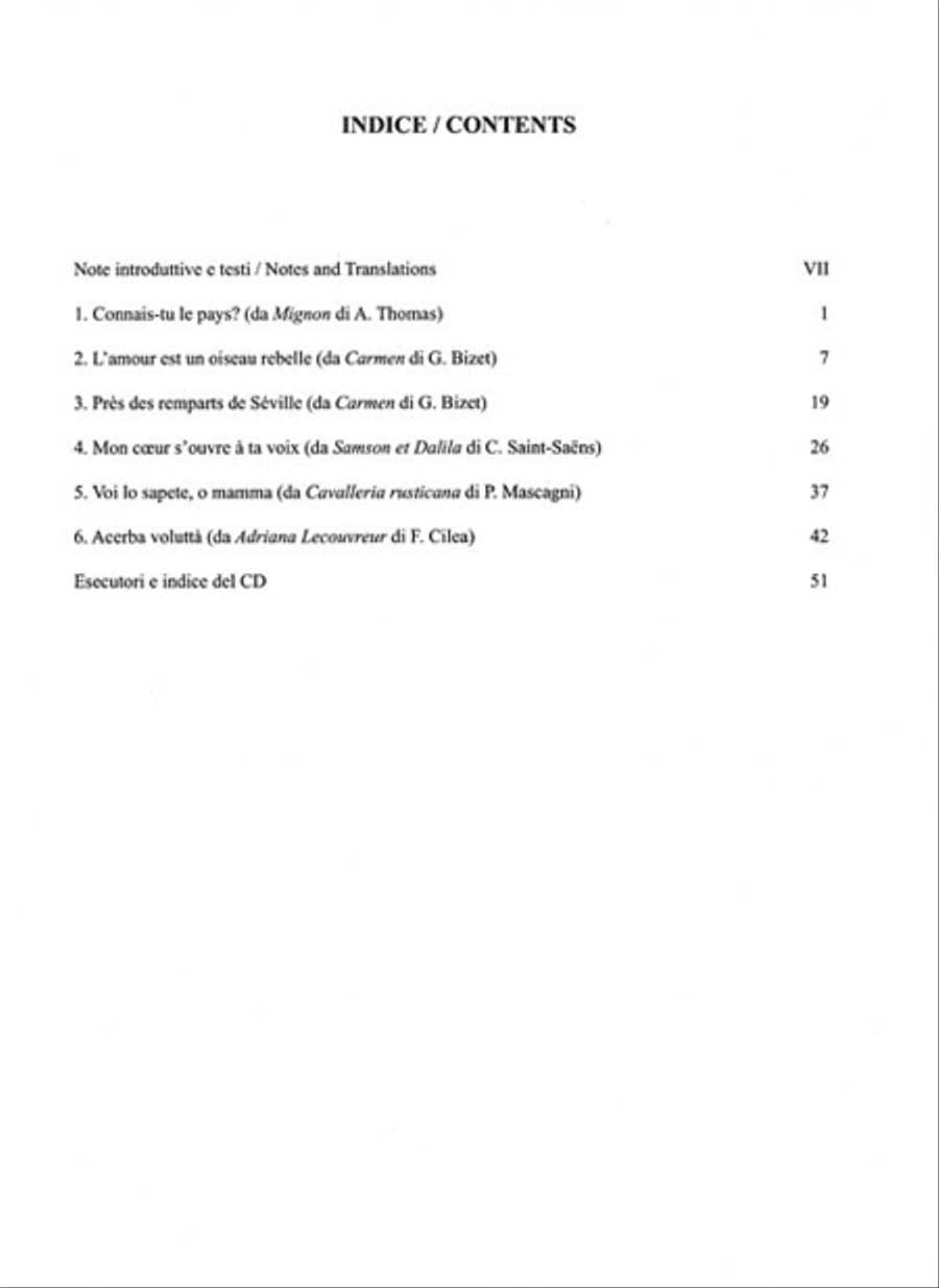 Cantolopera: Arias for Mezzo-Soprano - Volume 2 Mezzo-Soprano Voice scores gallery preview page 2
