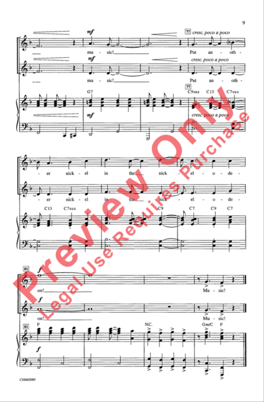 Music! Music! Music! 2-Part scores gallery preview page 9