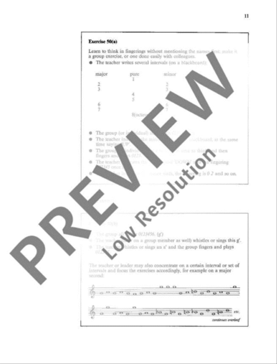 The Modern Recorder Player Alto Recorder scores gallery preview page 12