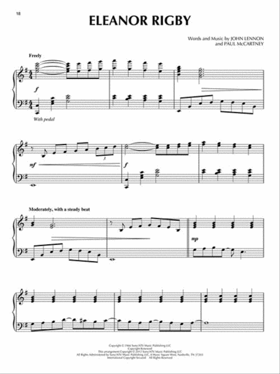 The Beatles Piano Solos - 2nd Edition