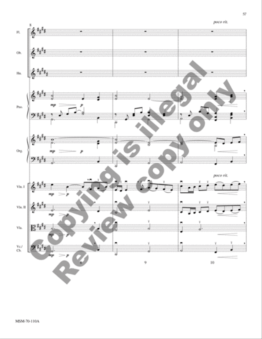 A Carol Suite (Chamber Orchestra Score) Choir scores gallery preview page 17