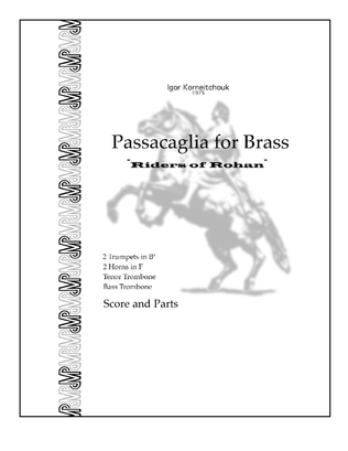 Passacaglia for Brass, "Riders of Rohan"